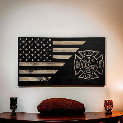 Firefighter American Flag
