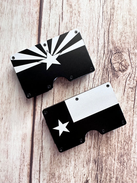 State Flag Series - Minimalist RFID Protection Metal Wallet
